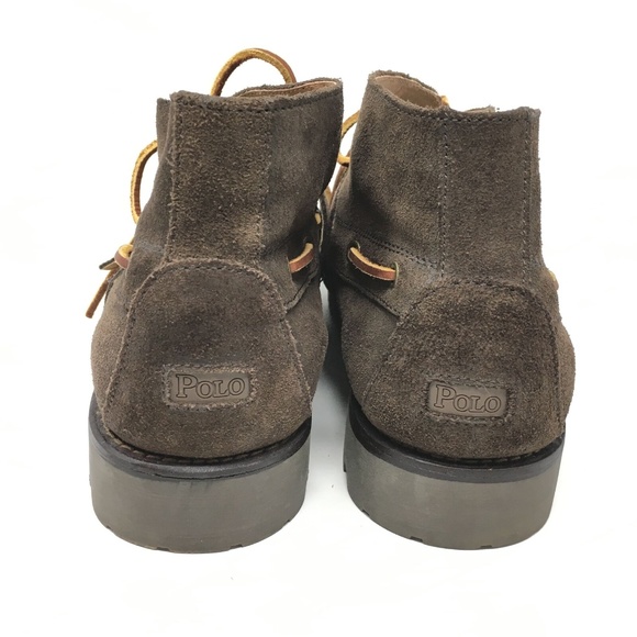 Polo Ralph Lauren Rumford Ankle Boot Size 11 Brown main image 8